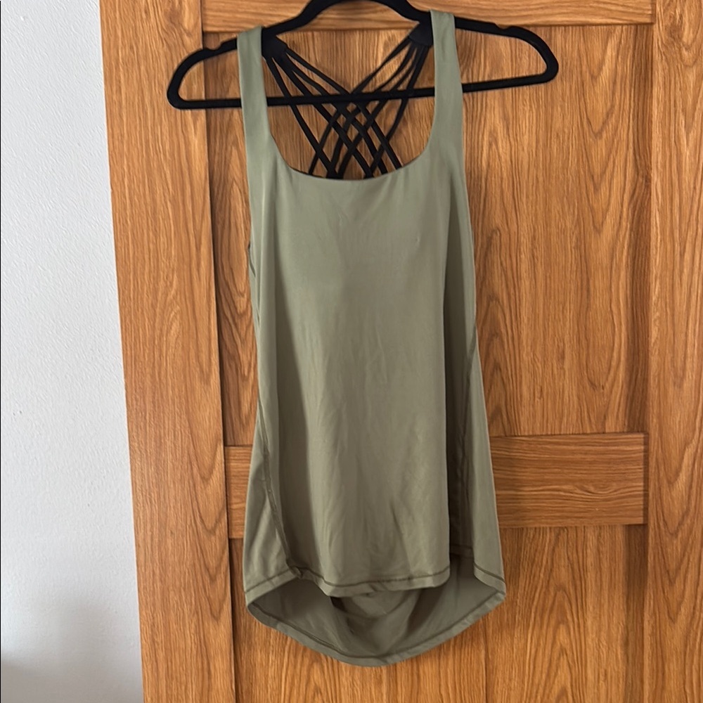 Olive Green Women's Tank Top